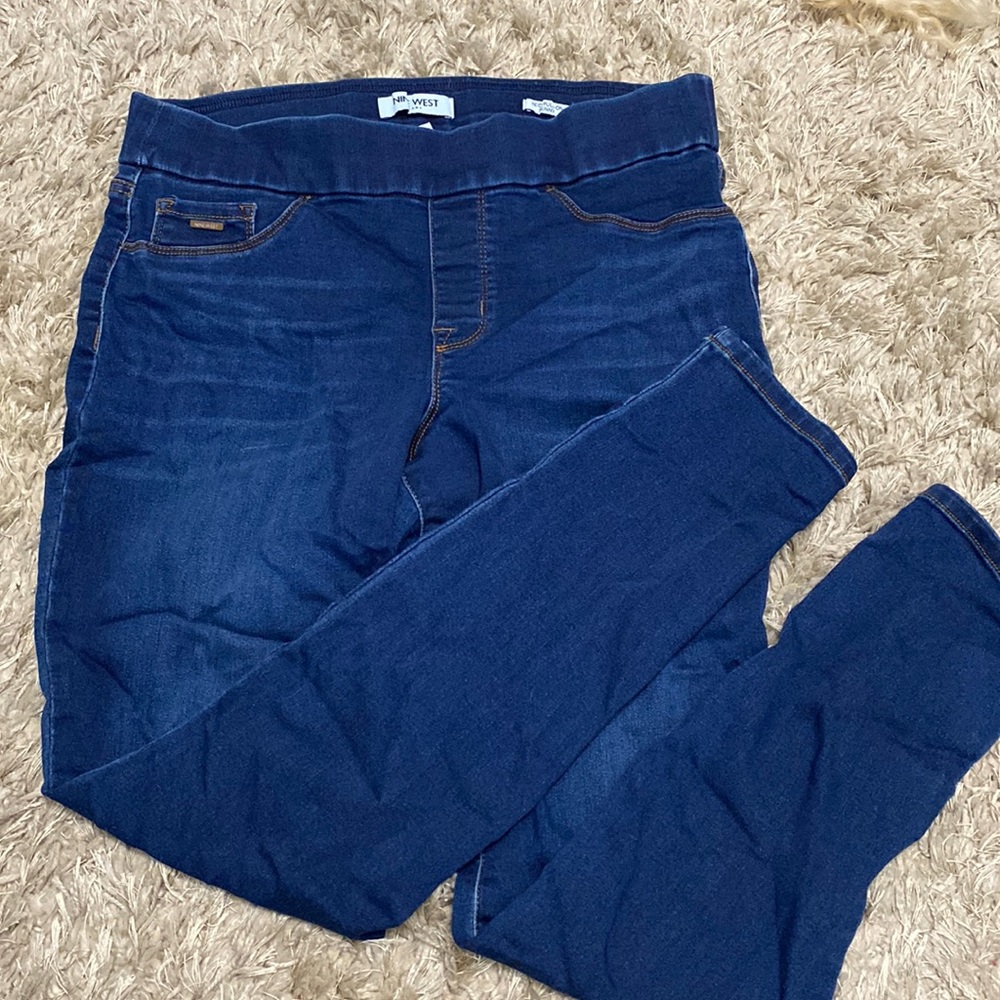 Nine West Heidi Pull On Skinny Jeans